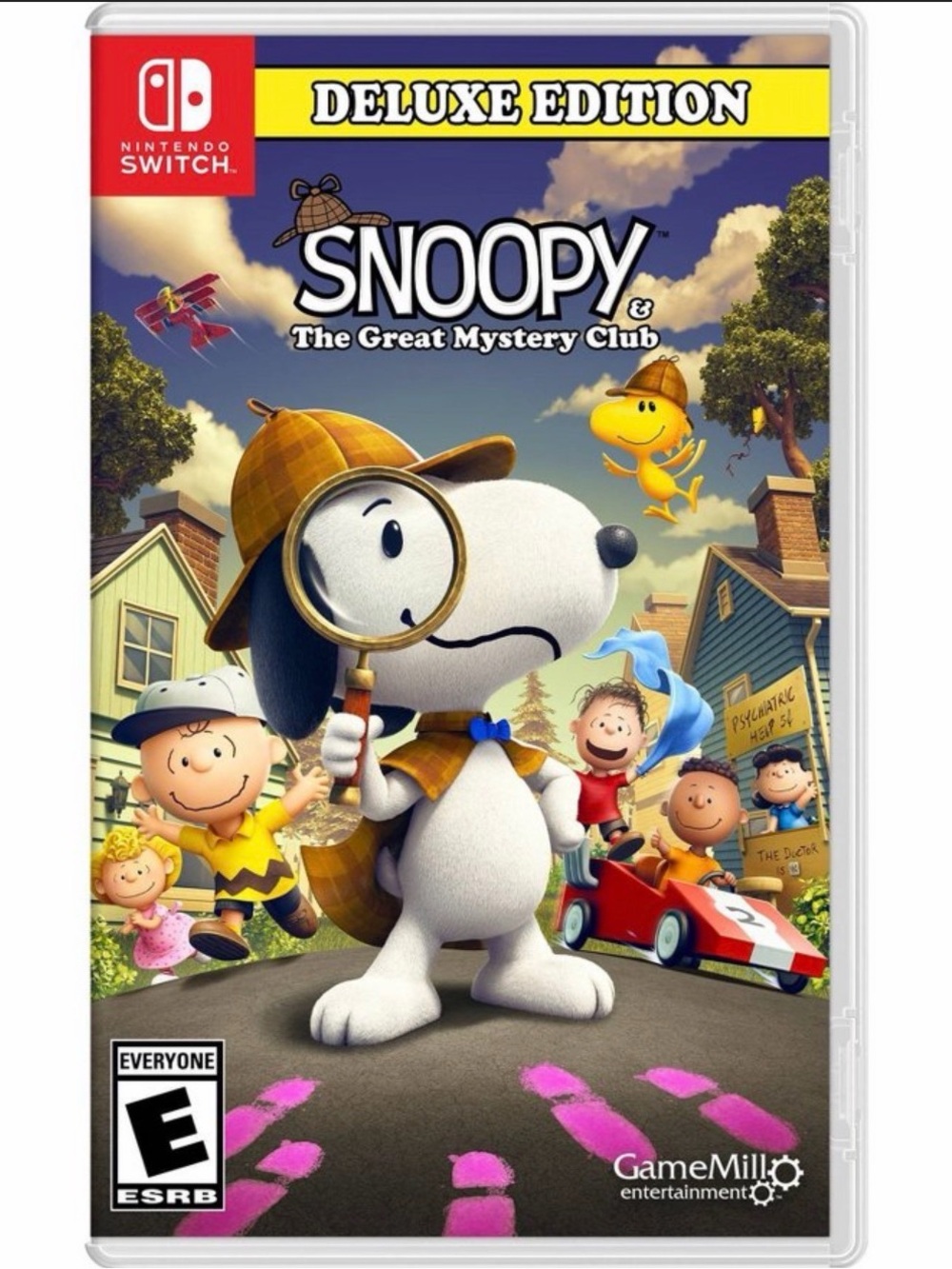 NINTENDO SWITCH SNOOPY THE GREAT MYSTERY CLUB DELUXE EDITION BRAND NEW SEALED